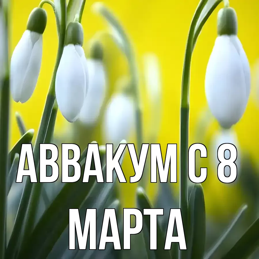 ОТКРЫТКА АВВАКУМ