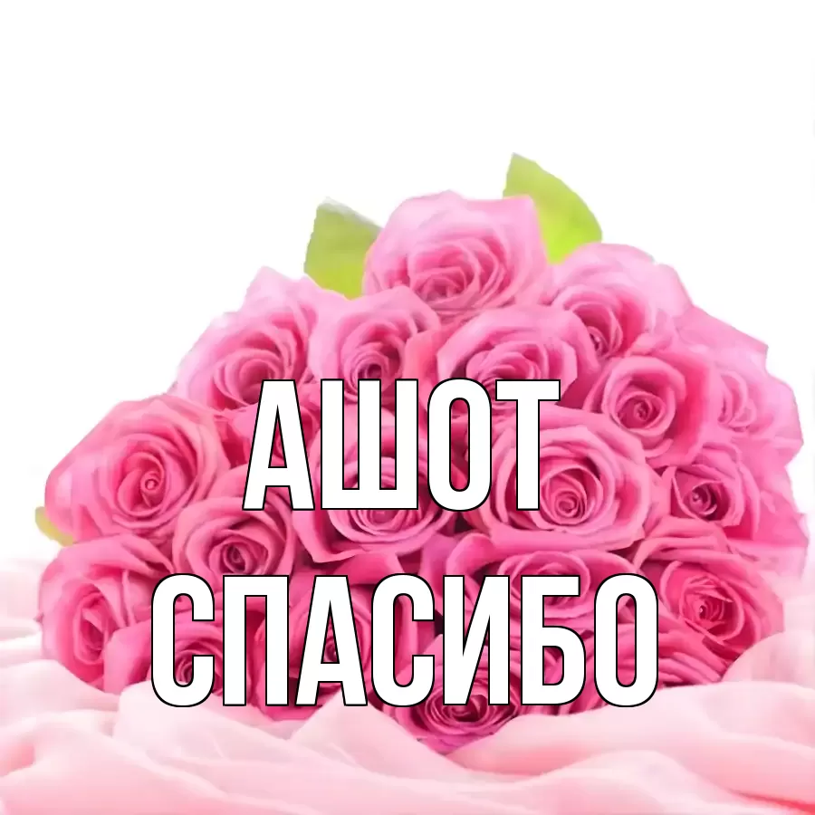 ОТКРЫТКА АШОТ