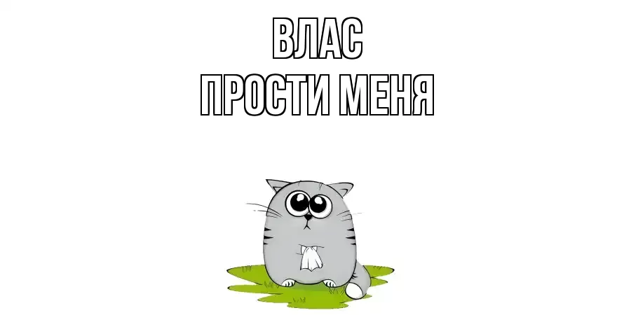 ПРОСТИ МЕНЯ ВЛАС