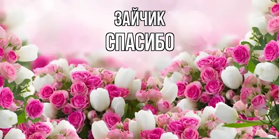 ОТКРЫТКА ЗАЙЧИК