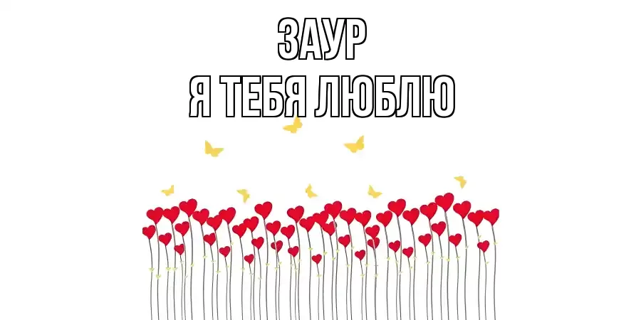 ЗАУР Я ТЕБЯ ЛЮБЛЮ
