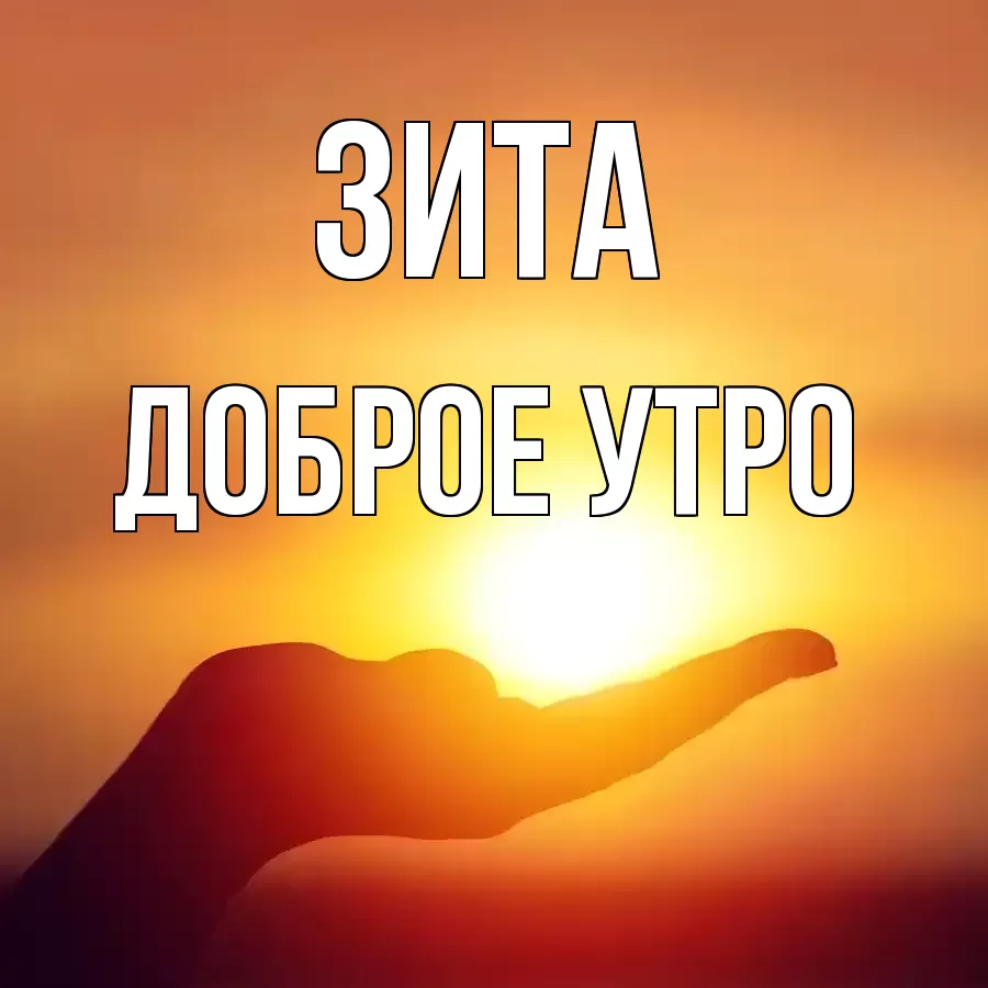 ДОБРОЕ УТРО ЗИТА