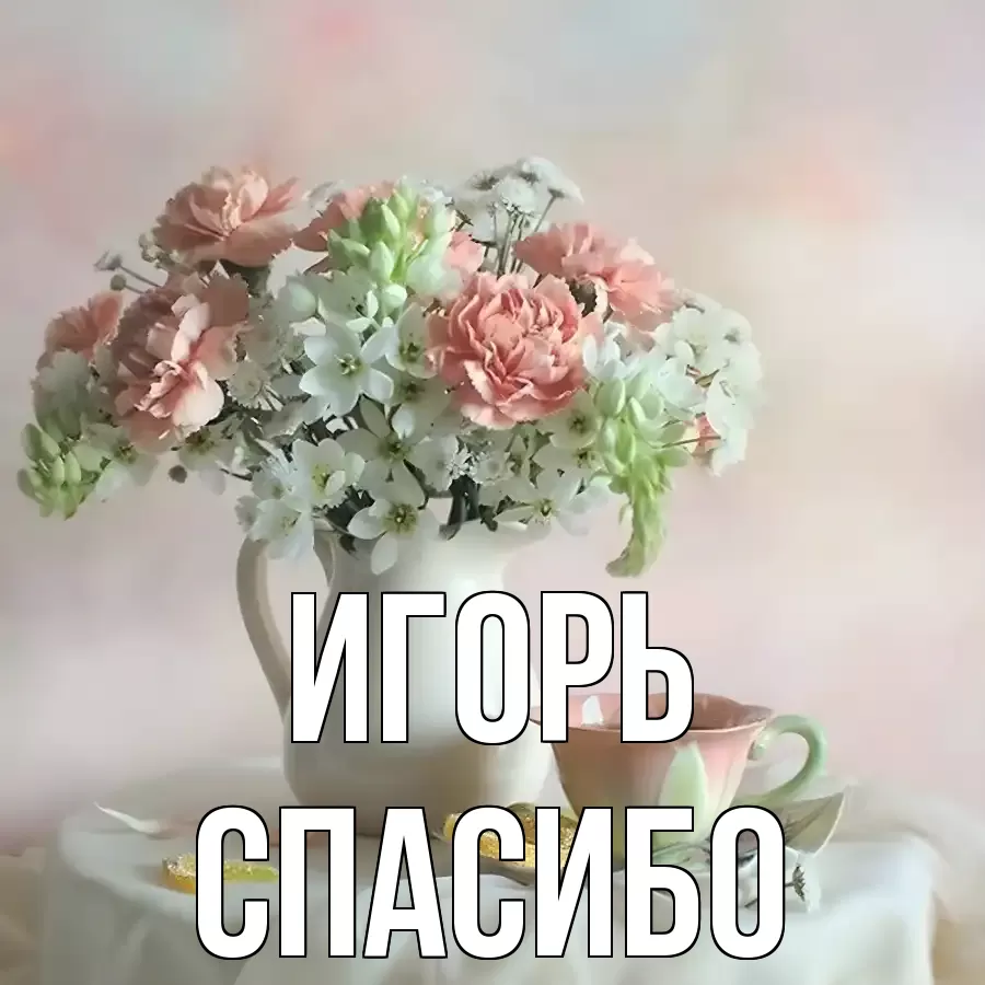 ОТКРЫТКА ИГОРЬ