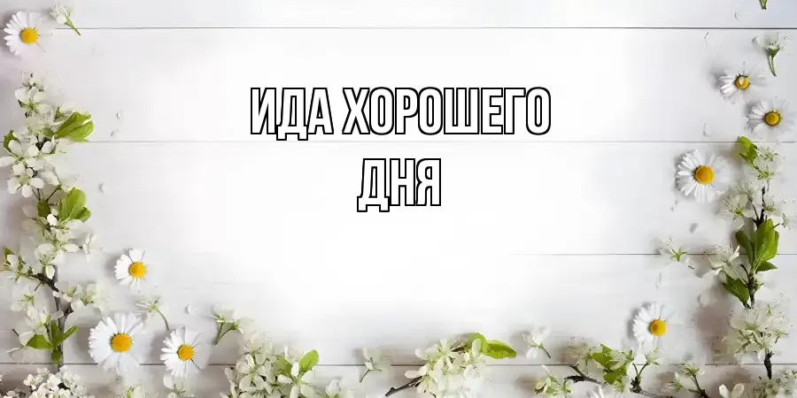 ОТКРЫТКА ИДА