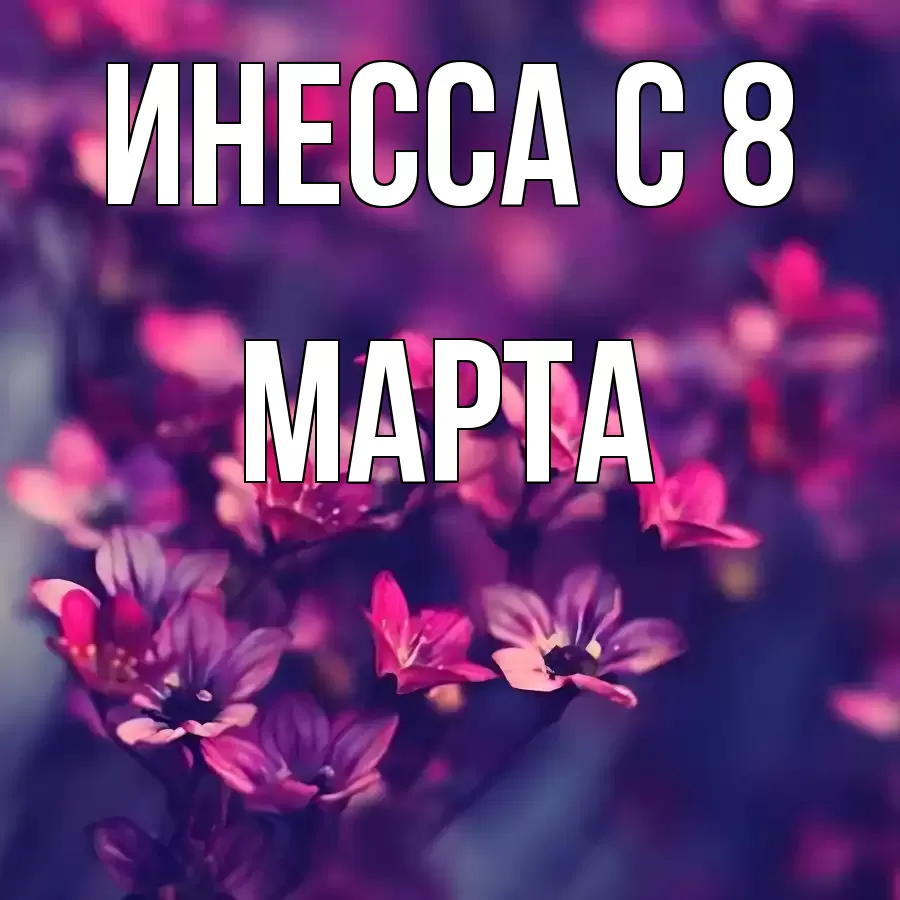 ОТКРЫТКА ИНЕССА