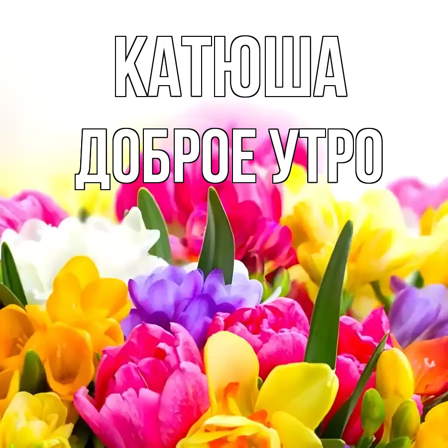 ДОБРОЕ УТРО КАТЮША
