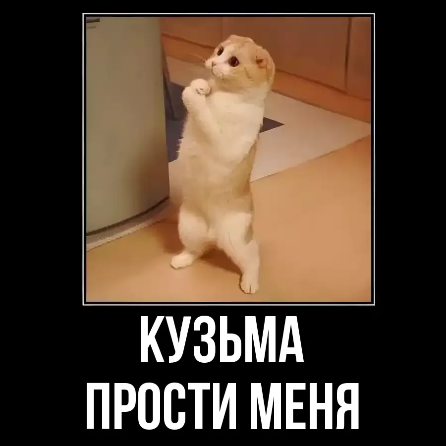 ПРОСТИ МЕНЯ КУЗЬМА