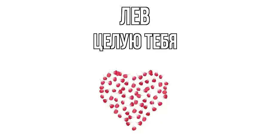 ЦЕЛУЮ ТЕБЯ ЛЕВ