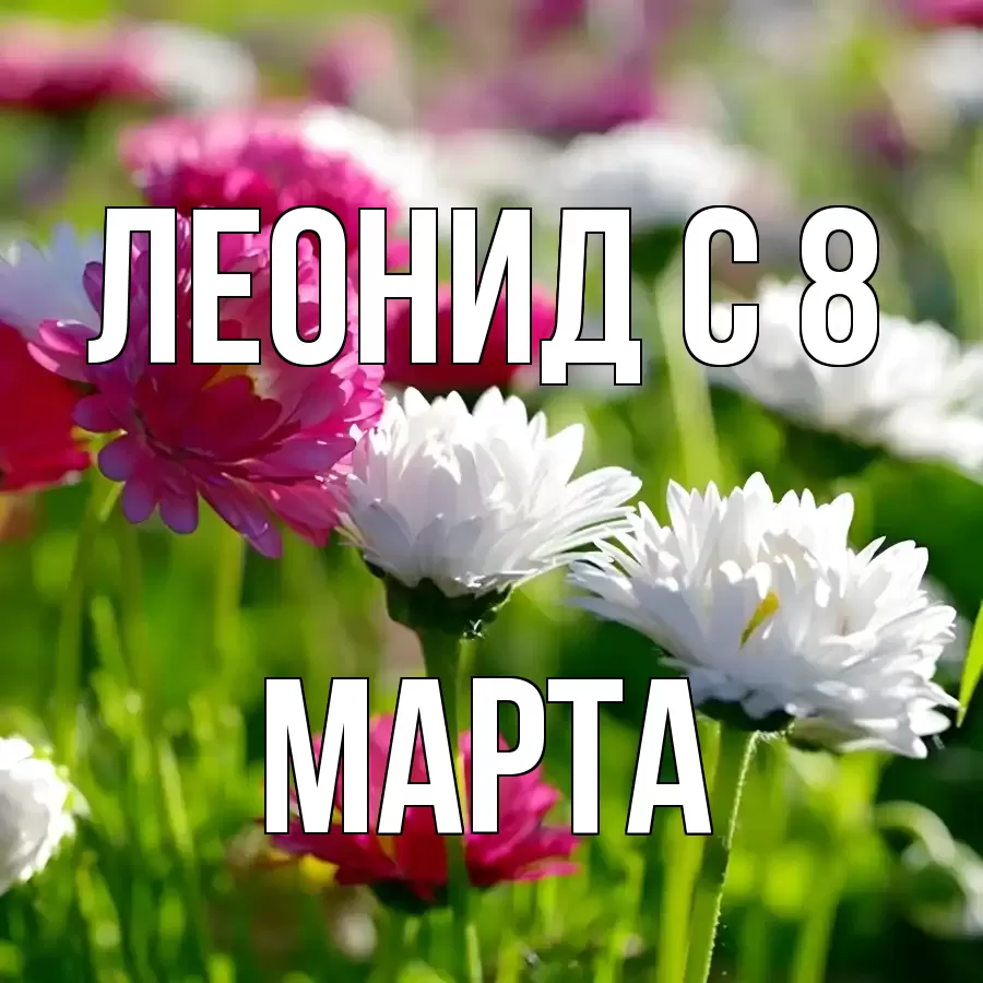 ОТКРЫТКА ЛЕОНИД