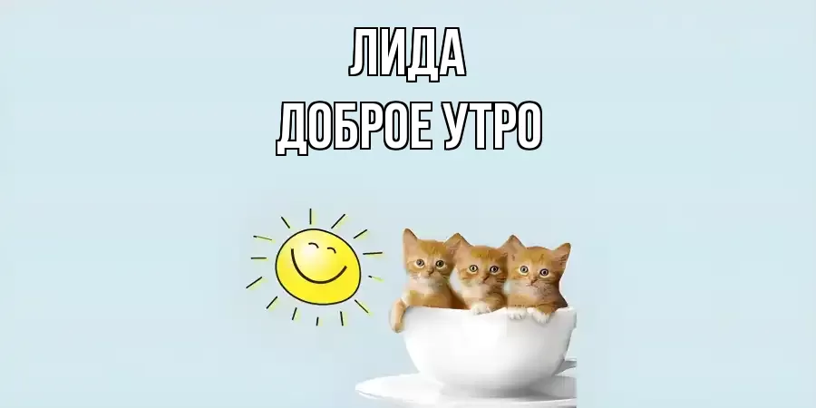 ДОБРОЕ УТРО ЛИДА