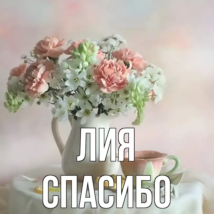 ОТКРЫТКА ЛИЯ