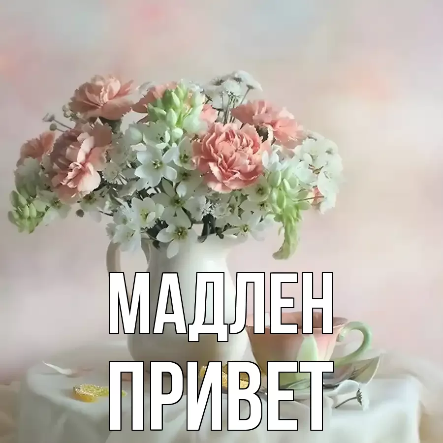 ОТКРЫТКА МАДЛЕН