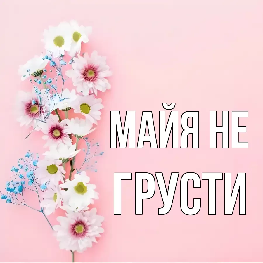 ОТКРЫТКА МАЙЯ