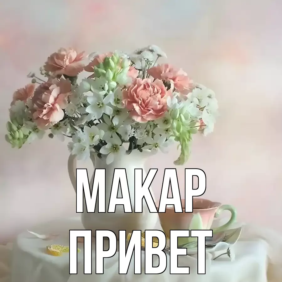 ОТКРЫТКА МАКАР