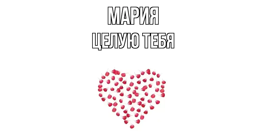 ЦЕЛУЮ ТЕБЯ МАРИЯ