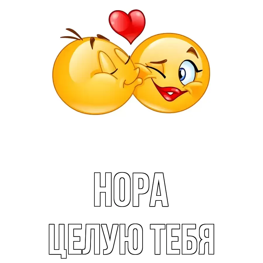 ЦЕЛУЮ ТЕБЯ НОРА