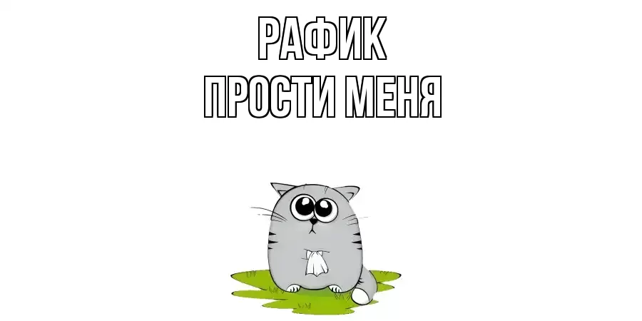 ПРОСТИ МЕНЯ РАФИК