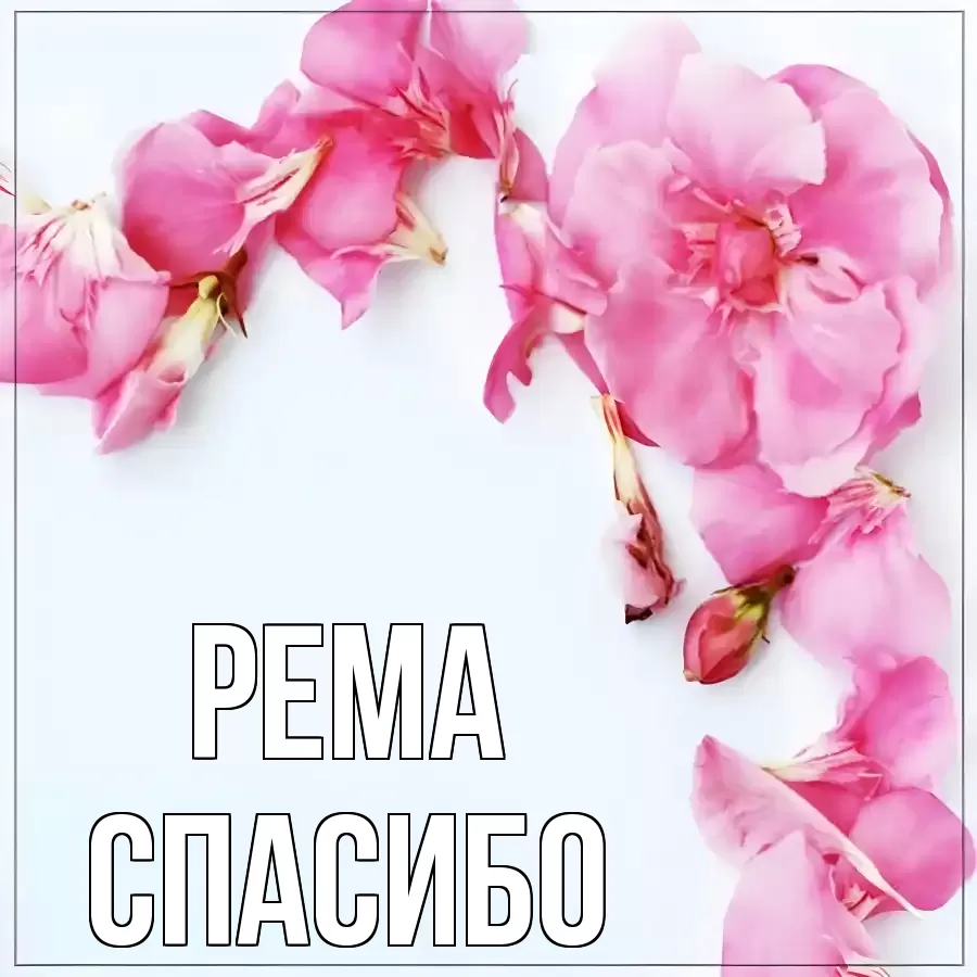 ОТКРЫТКА РЕМА