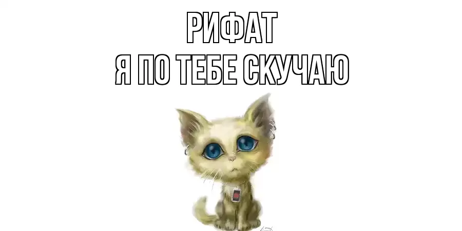 РИФАТ Я ПО ТЕБЕ СКУЧАЮ