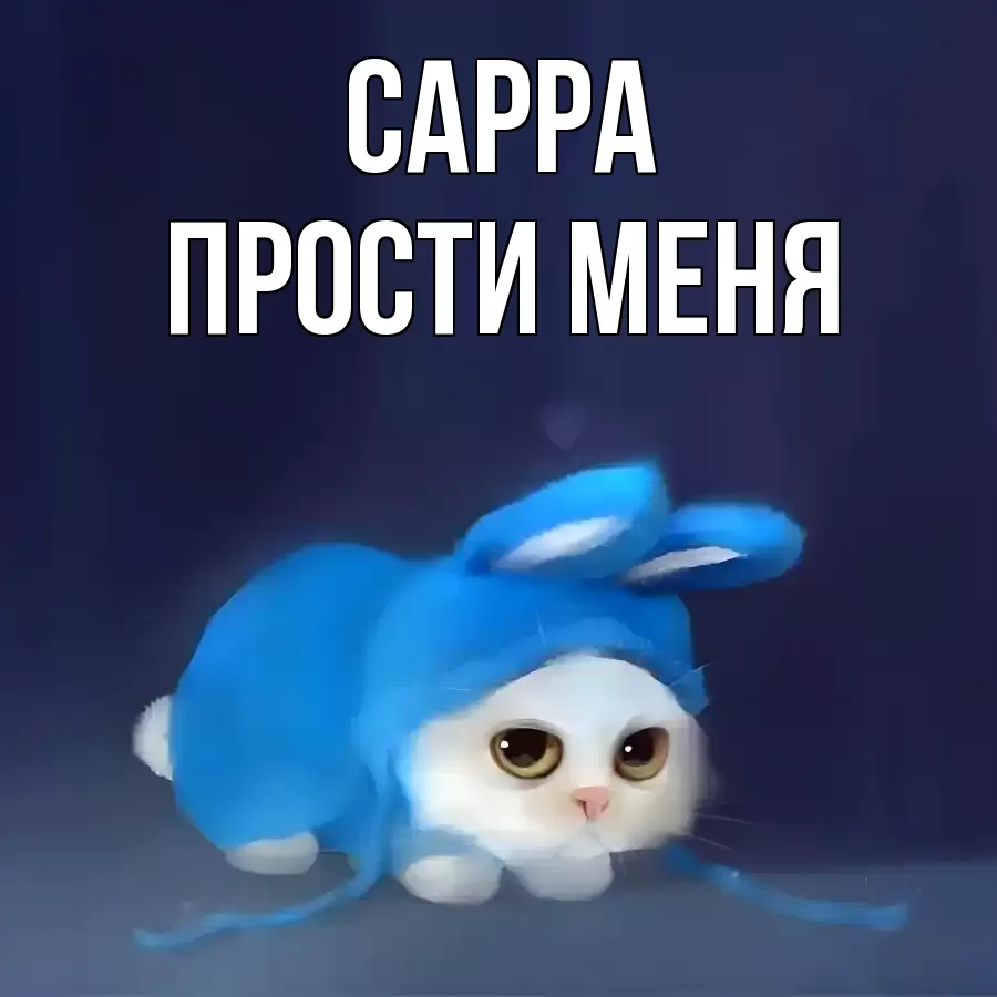 ПРОСТИ МЕНЯ САРРА