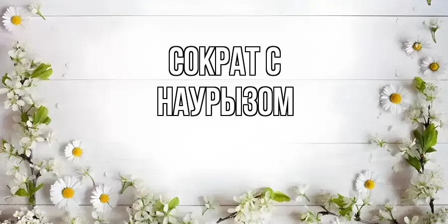 ОТКРЫТКА СОКРАТ