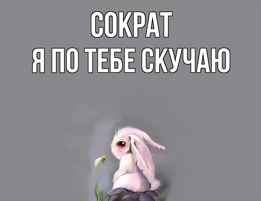 СОКРАТ Я ПО ТЕБЕ СКУЧАЮ