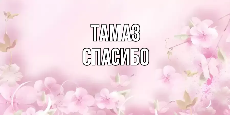 ОТКРЫТКА ТАМАЗ