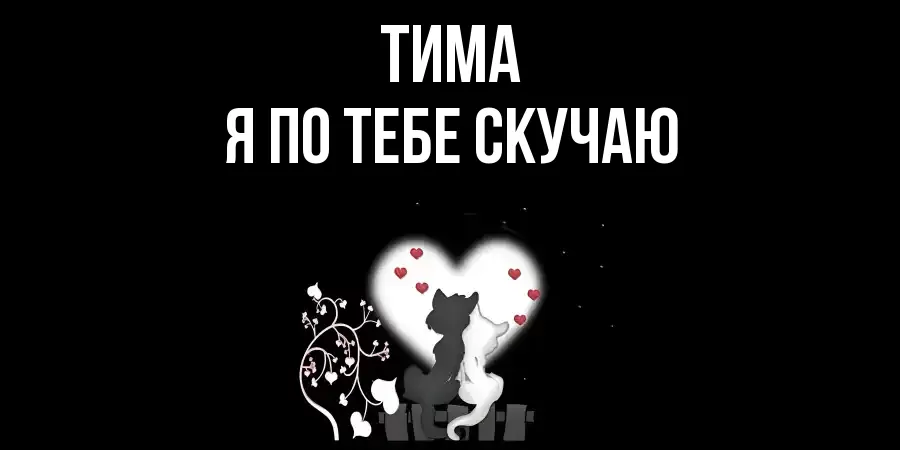 ТИМА Я ПО ТЕБЕ СКУЧАЮ
