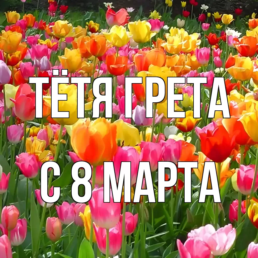 ОТКРЫТКА ТЁТЯ-ГРЕТА