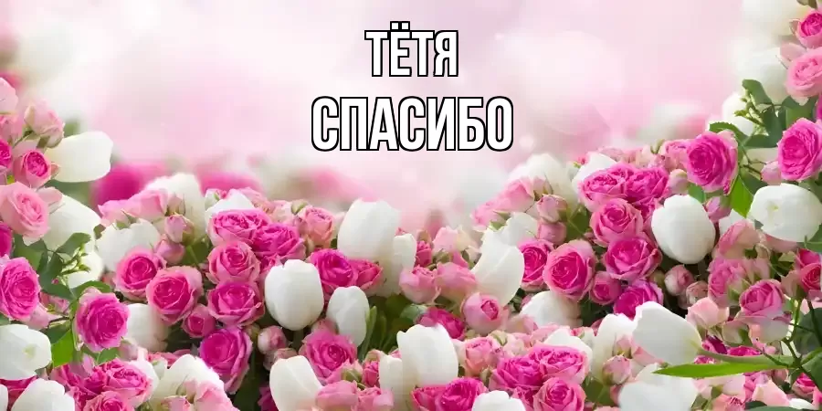 ОТКРЫТКА ТЁТЯ