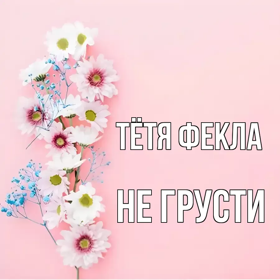 ОТКРЫТКА ТЁТЯ-ФЕКЛА