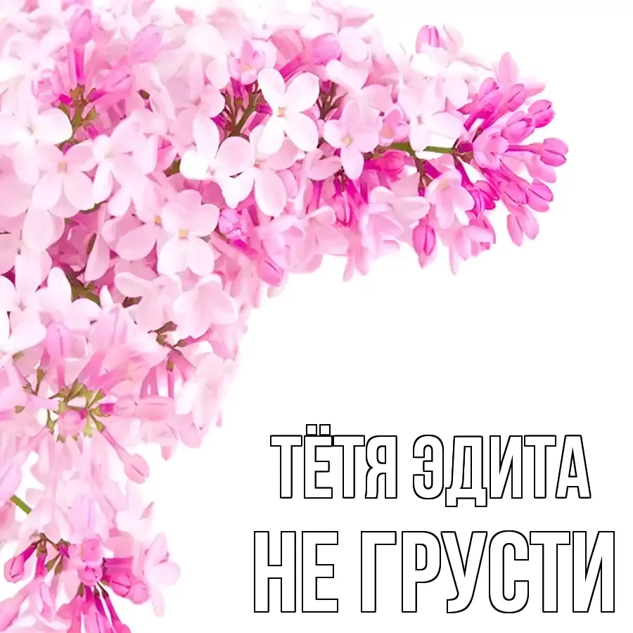 ОТКРЫТКА ТЁТЯ-ЭДИТА