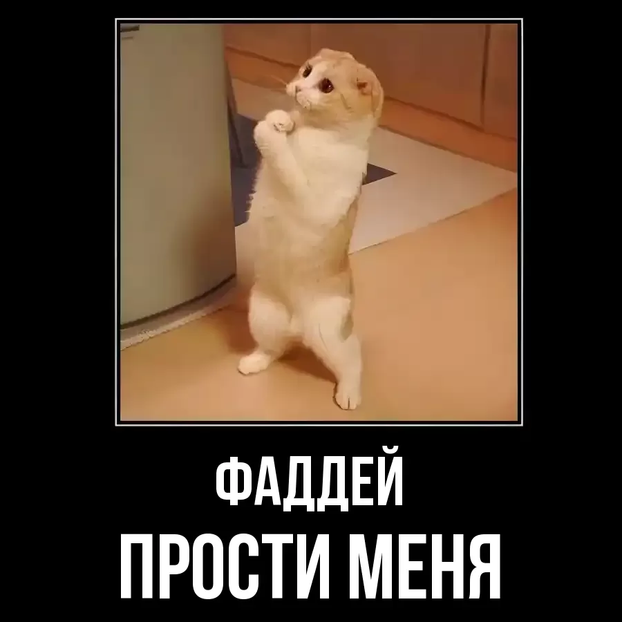 ПРОСТИ МЕНЯ ФАДДЕЙ