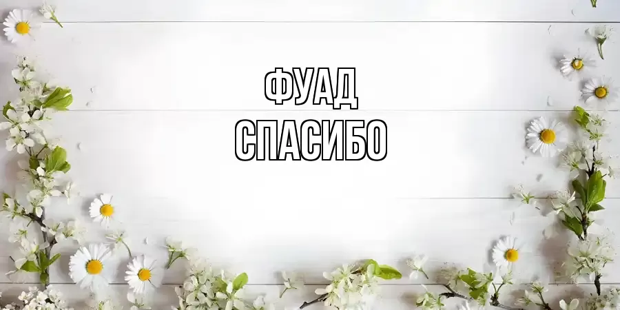 ОТКРЫТКА ФУАД