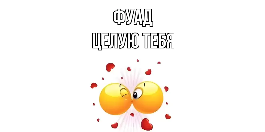 ЦЕЛУЮ ТЕБЯ ФУАД