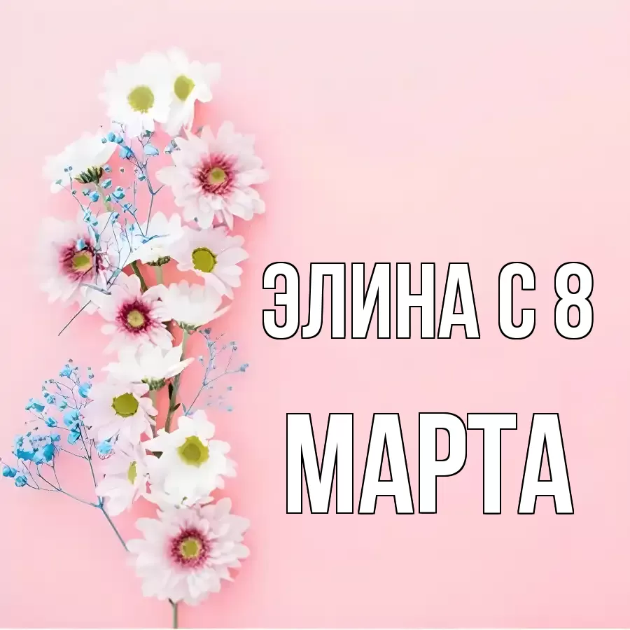 ОТКРЫТКА ЭЛИНА