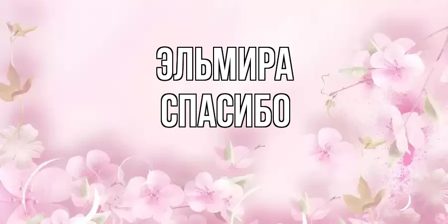 ОТКРЫТКА ЭЛЬМИРА