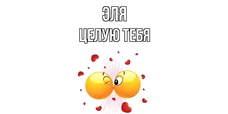 ЦЕЛУЮ ТЕБЯ ЭЛЯ