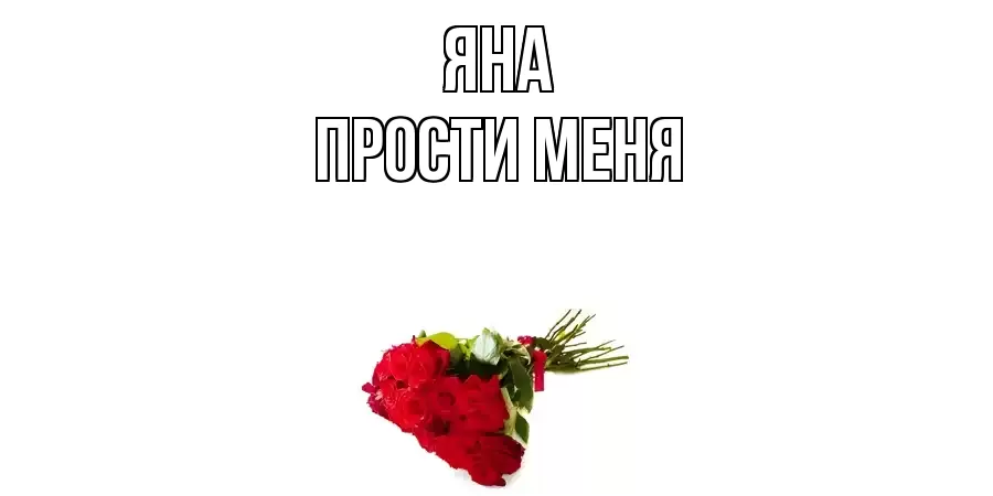 ПРОСТИ МЕНЯ ЯНА