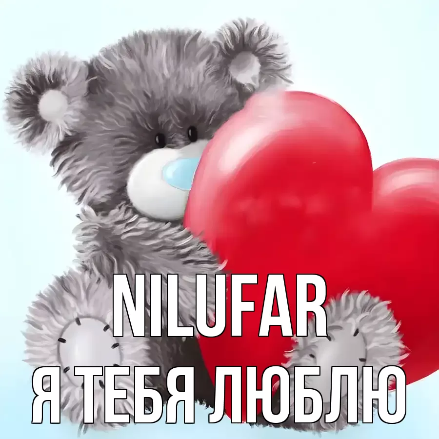 NILUFAR Я ТЕБЯ ЛЮБЛЮ