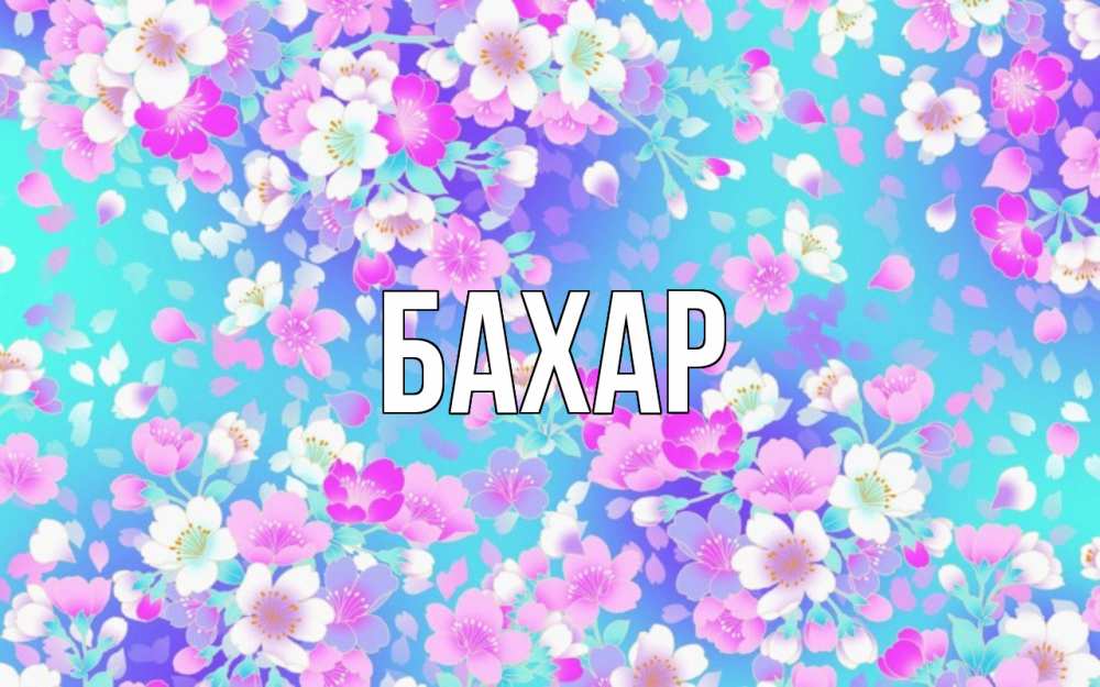Картинка  с именем , Бахар