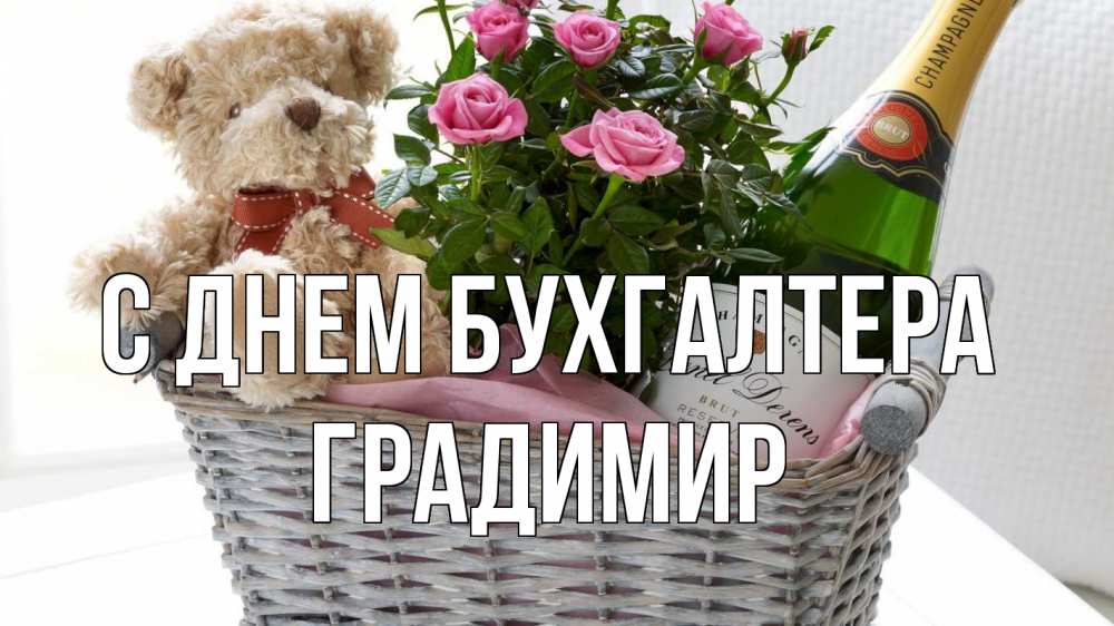 Открытка на каждый день с именем, Градимир С днем бухгалтера с днем бухгалтера Прикольная открытка с пожеланием онлайн скачать бесплатно 