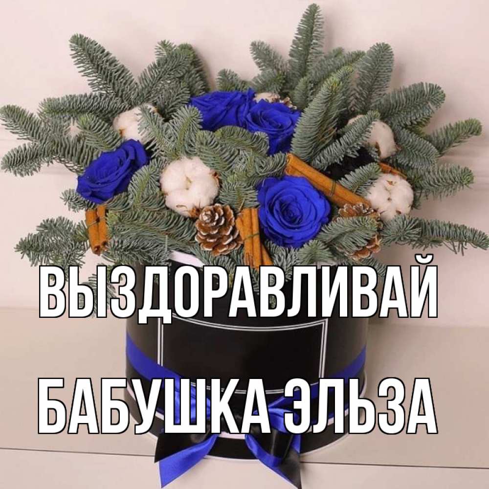 Открытка на каждый день с именем, Бабушка-Эльза Выздоравливай короче кто то загрузил эти шишки Прикольная открытка с пожеланием онлайн скачать бесплатно 