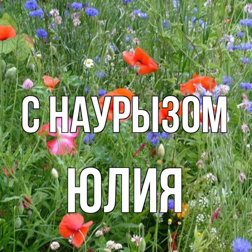 Открытка на каждый день с именем, Юлия С наурызом праздник весны наурыз супер открытка Прикольная открытка с пожеланием онлайн скачать бесплатно 