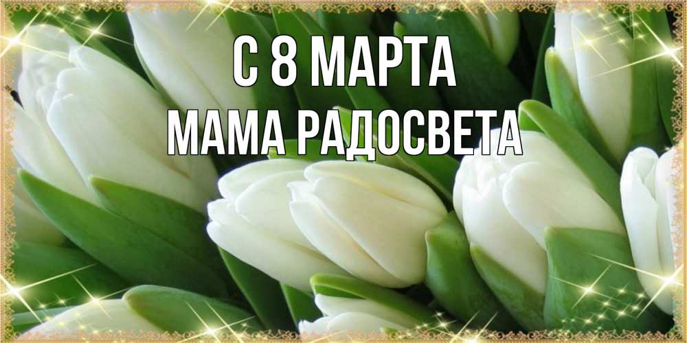 Открытка на каждый день с именем, Мама-Радосвета С 8 марта поздравляем с 8 марта Прикольная открытка с пожеланием онлайн скачать бесплатно 
