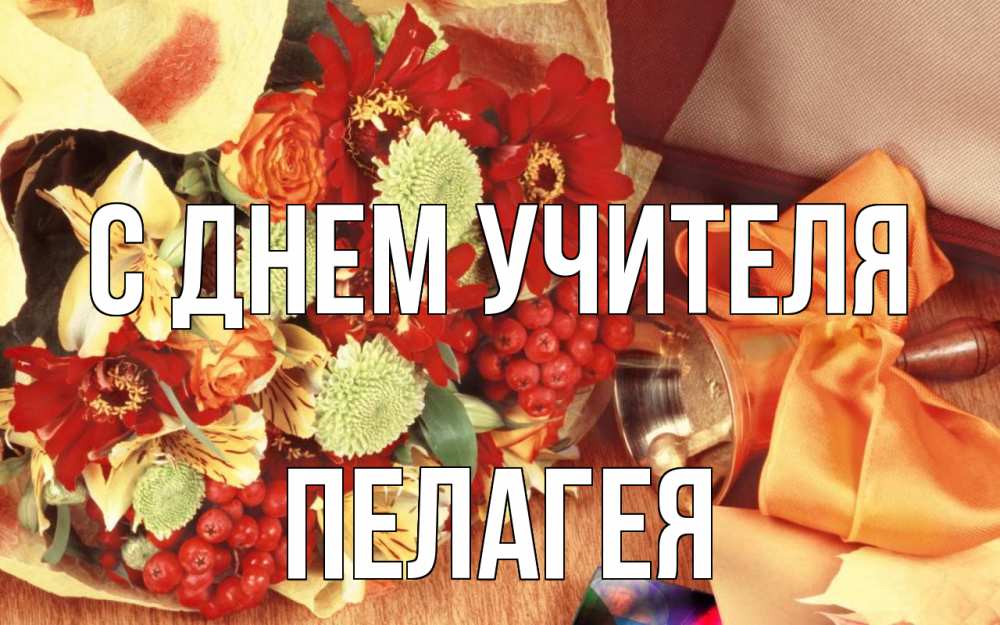 Открытка на каждый день с именем, Пелагея С днем учителя с днем учителя 1 Прикольная открытка с пожеланием онлайн скачать бесплатно 