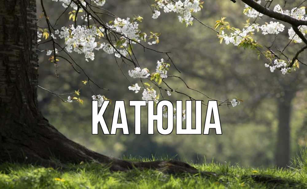 Открытка на каждый день с именем, Катюша Главная С 1 мая Прикольная открытка с пожеланием онлайн скачать бесплатно 