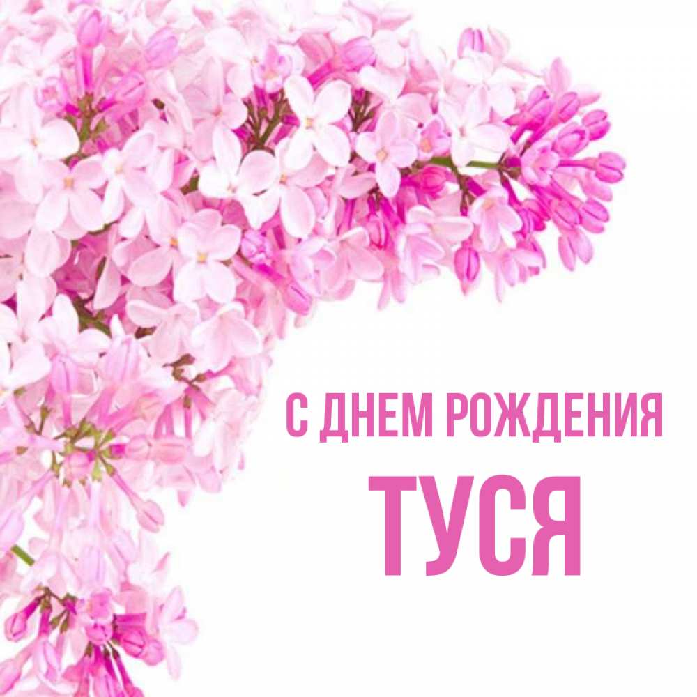 Туся с днем рождения картинки прикольные