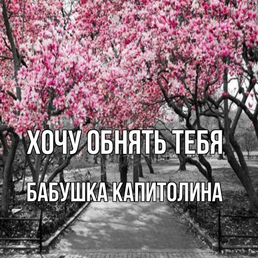 Открытка на каждый день с именем, Бабушка-Капитолина Хочу обнять тебя обработанное фото Прикольная открытка с пожеланием онлайн скачать бесплатно 