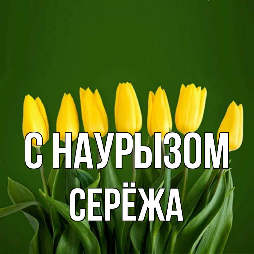 Картинка С наурызом, Серёжа